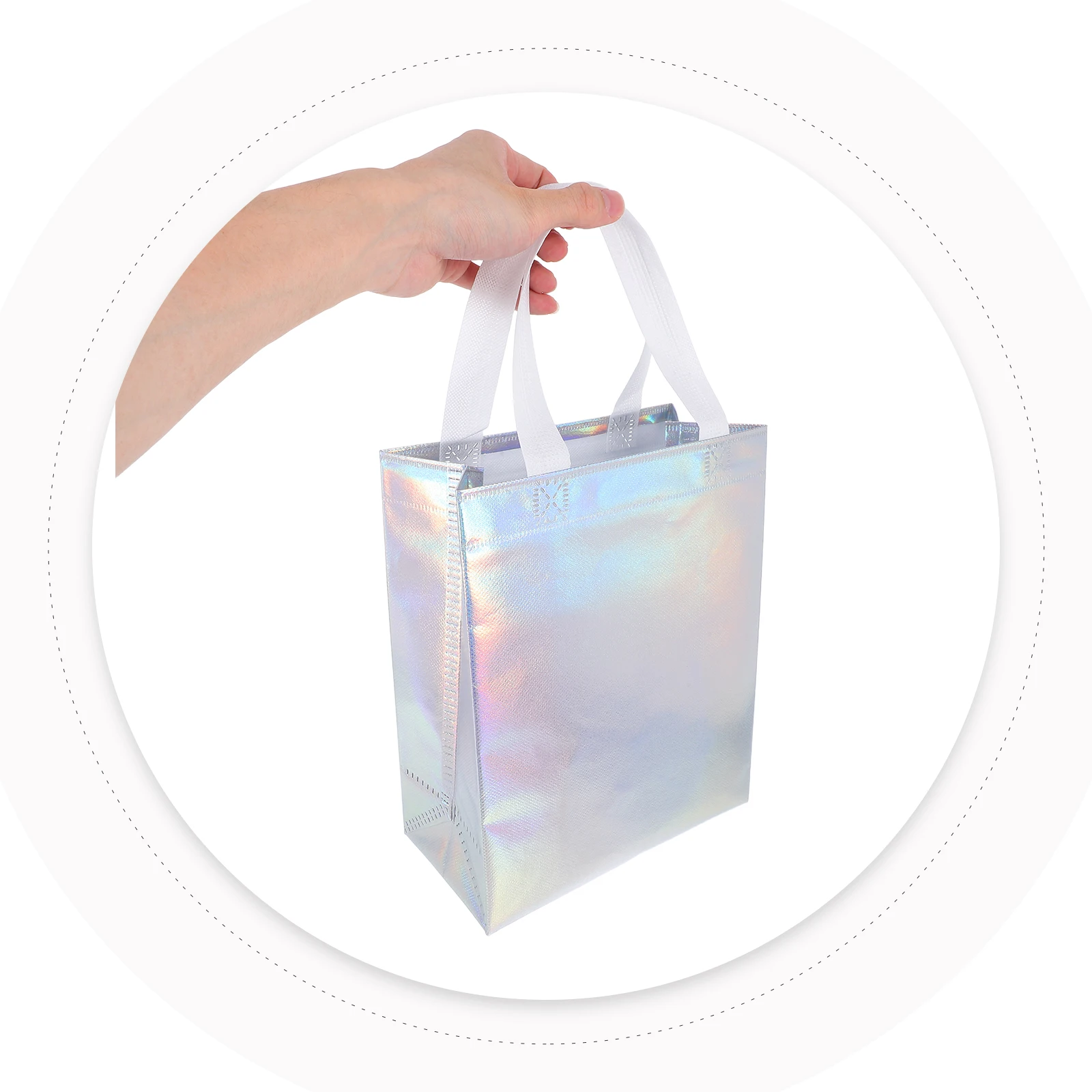 

15 Pcs Non Woven Gift Bags Bridesmaid Party Favor Bags Reusable Fabric Wedding Birthday Celebration Packaging Solutions