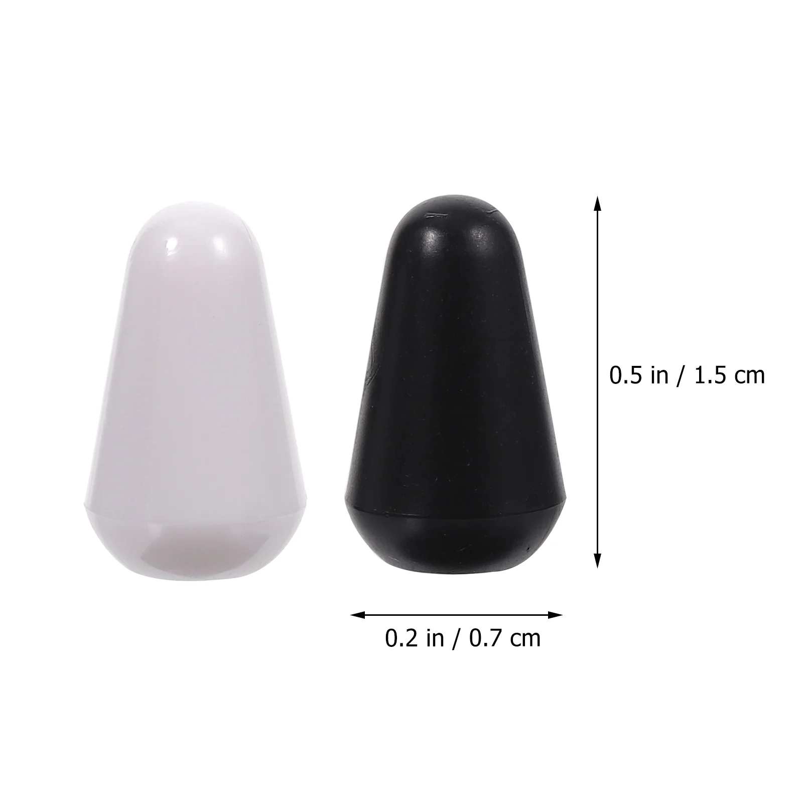 

16pcs Guitar Cap For Electric Guitar 2 Colors Durable Compact Lightweight Easy Install Stable Fit Replacement Knob Accessories