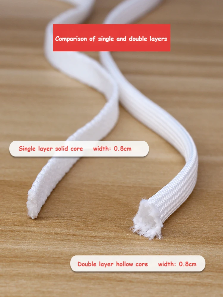 Classic White & Black Flat Shoelaces for Sneakers, High-Quality