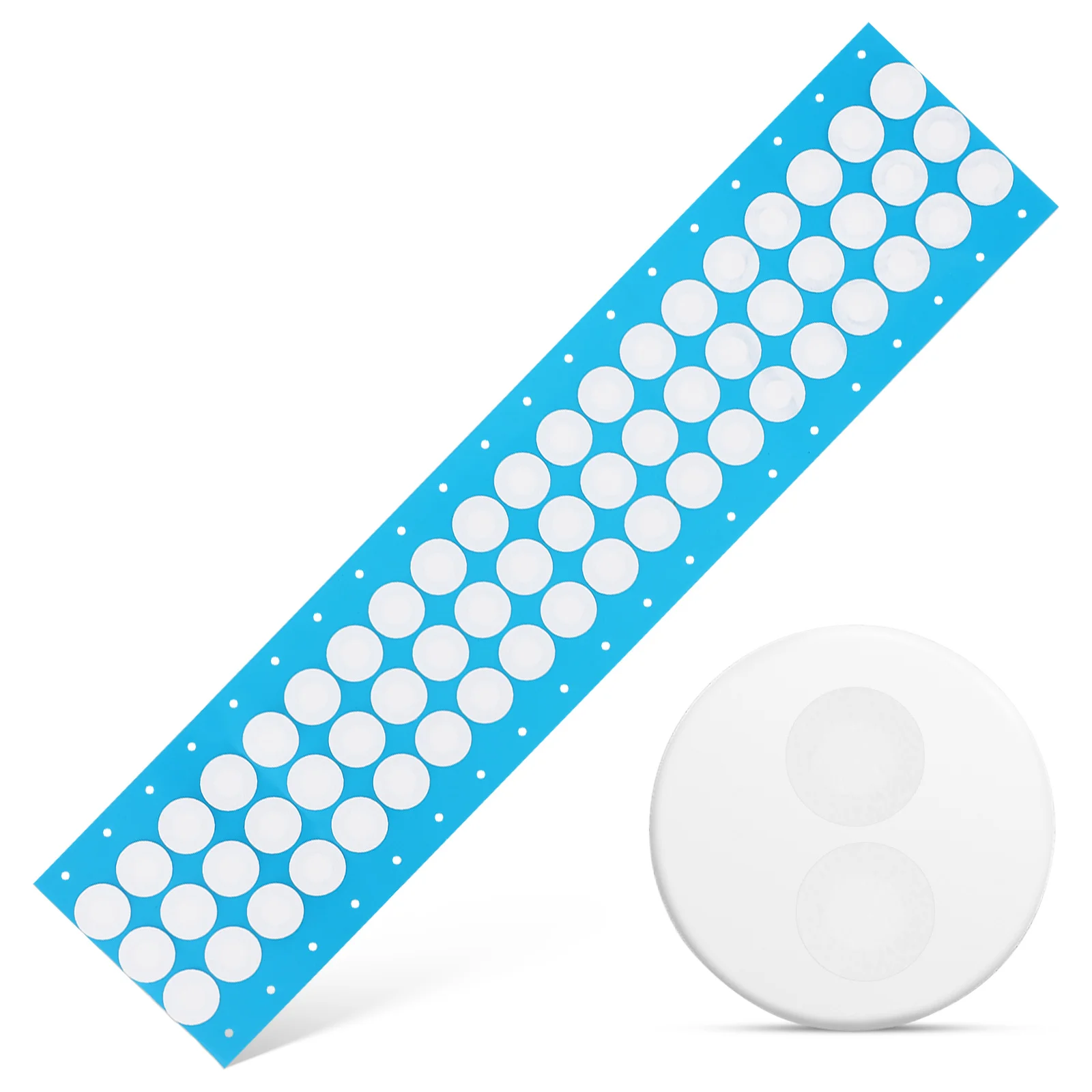 

60pcs Synthetic Paper Stickers Adhesive Discs Supplies Filter Patches Jar Lid Filter Pads For Mushroom