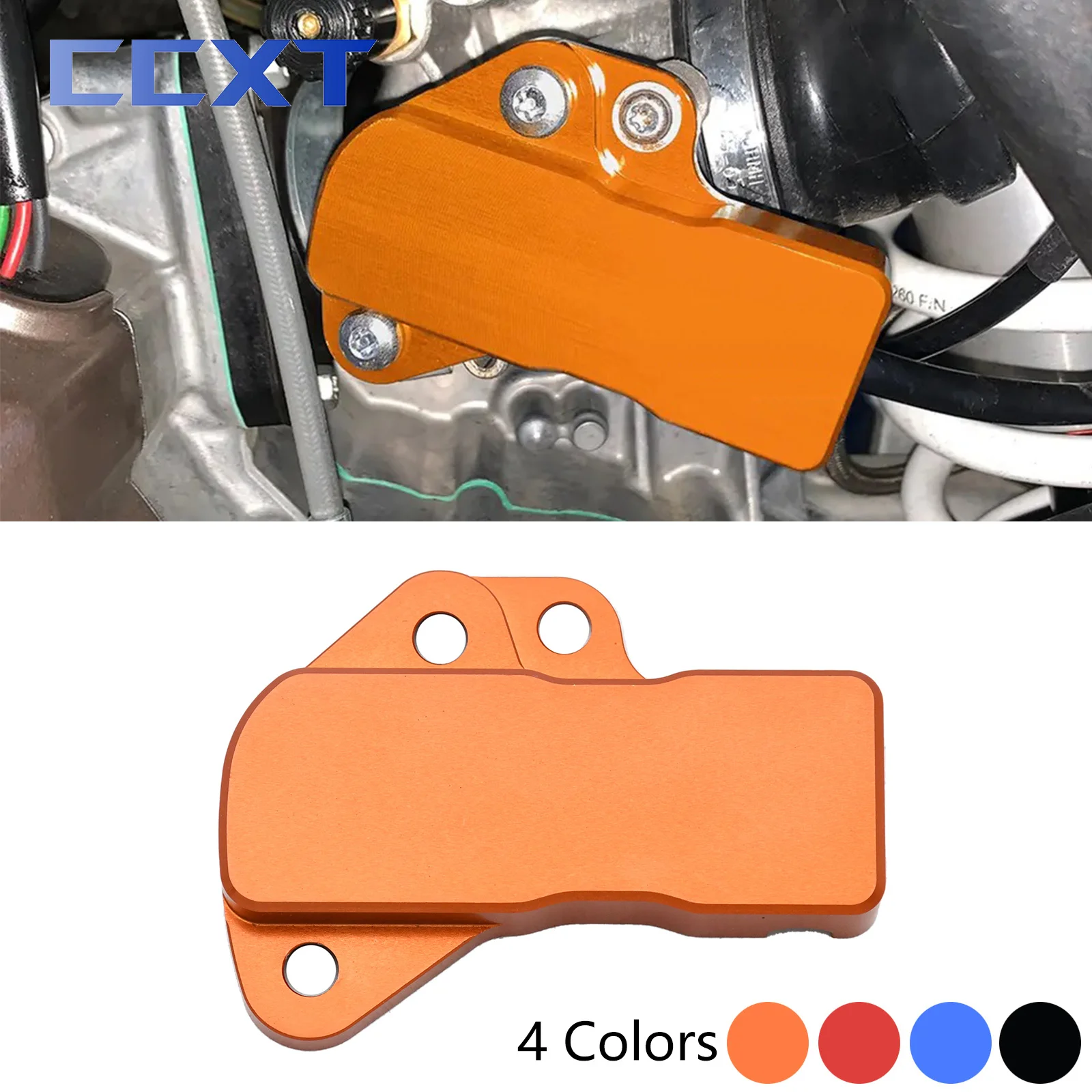 CNC Motocross TPS Sensor Guard Cover Protector For Husqvarna TE250I TE300I TE150I TX300I 2020-2022 For KTM XCW EXC TPI Six Days