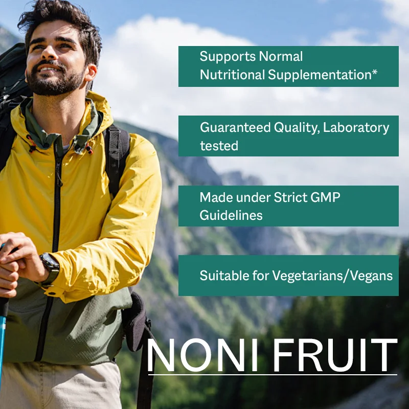 Noni Fruit - Supports Immunity, Skin Health, Energy, Endurance, Non-GMO