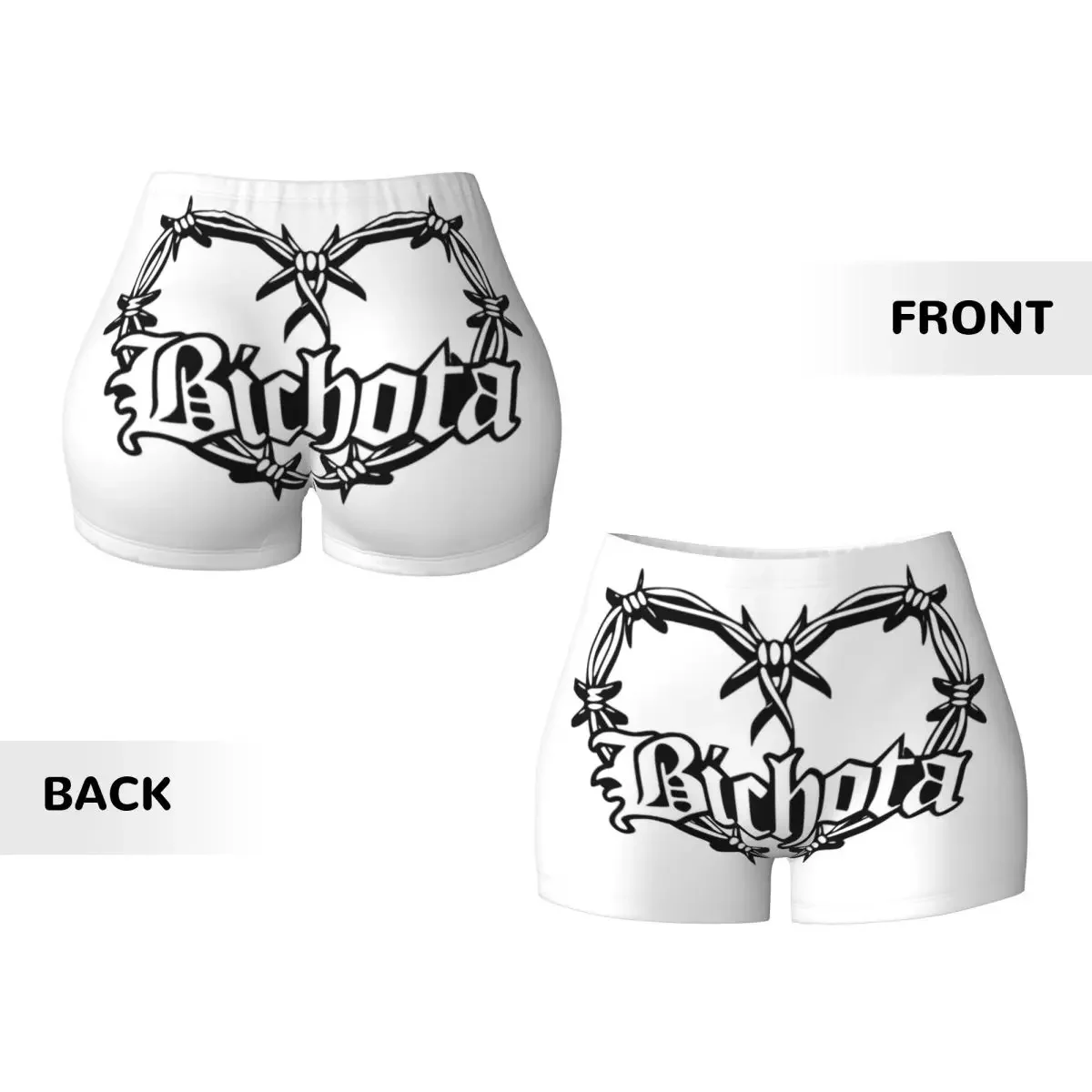 Spersonalizowane spodenki sportowe damskie Karol G Bichota Heart Volleyball Biker Gym Reggae Ainger Athletic Workout Yoga