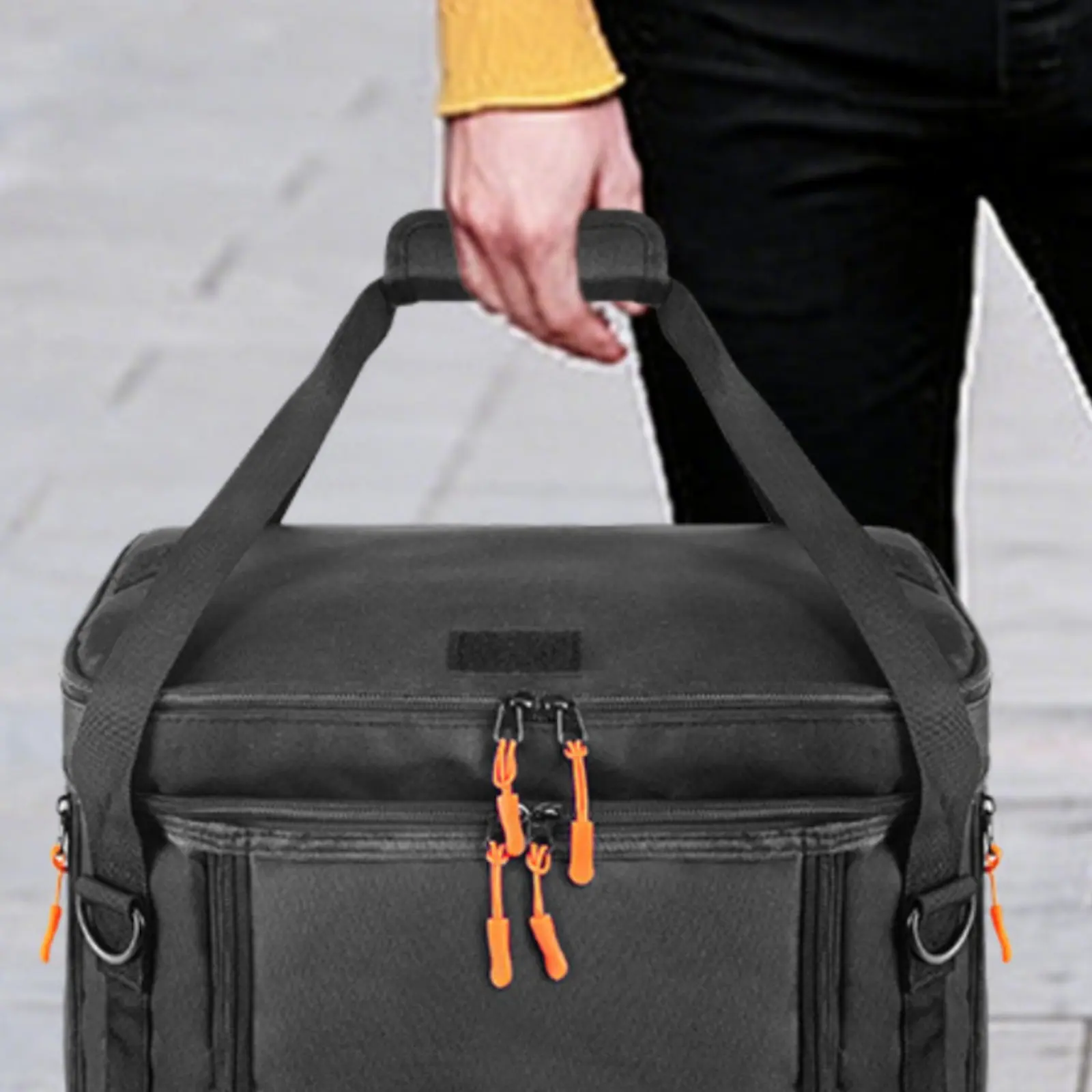 Portable Power Station Bag Shockproof Power Station Carrying Case Generator Carrying Case Multi-Pocket Design Equipment Storage