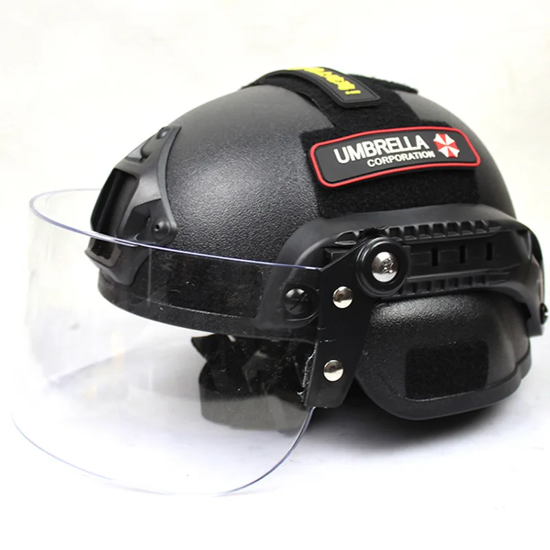 mich2000-enhanced-edition-helmet-transparent-anti-riot-protective-face-shield-patrol-tactical-helmet-face-protection