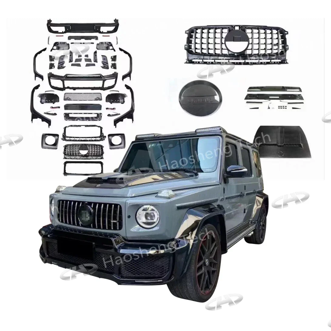 G63 Wagon W463 W464 B Style Offroad Exterior Modified Accessories Full Set Body Kits For Mercedes Benz  G Class