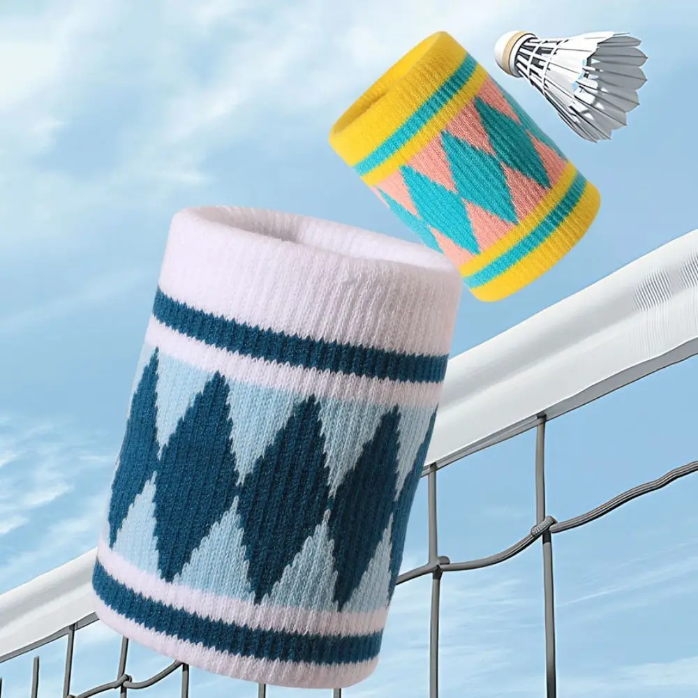 

Thickened Badminton Wristband Sport Towel Wrist Wrap Sports Wristbands Basketball Cotton Wrist Protection Men Women