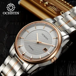 OCHSTIN Automatic Watch For Men Mechanical Watches Men Top Luxury Business Waterproof Sapphire Stainless Steel Reloj Hombre