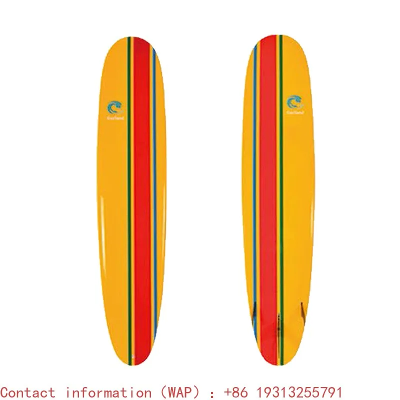 OEM Customize Logo Good Quality Longboard Surfboard Epoxy Foam Long Board Fiberglass Surfboard Surf Board for Beginner