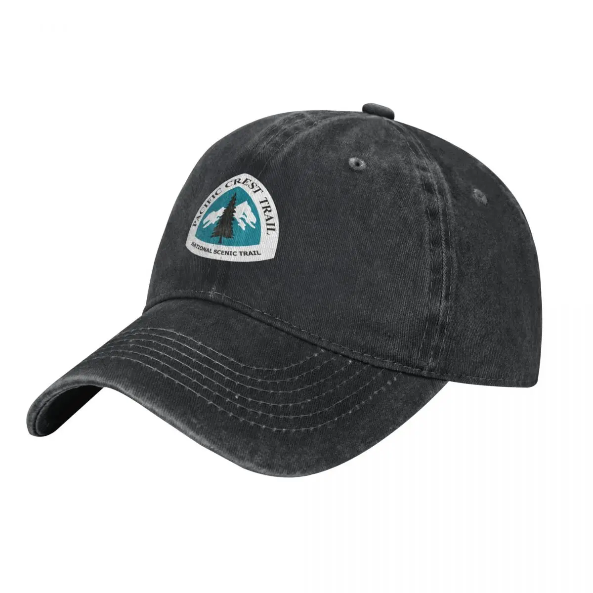 Pacific Crest National Scenic Trail Marker Baseball Cap foam party Hat black Mens Caps Women's