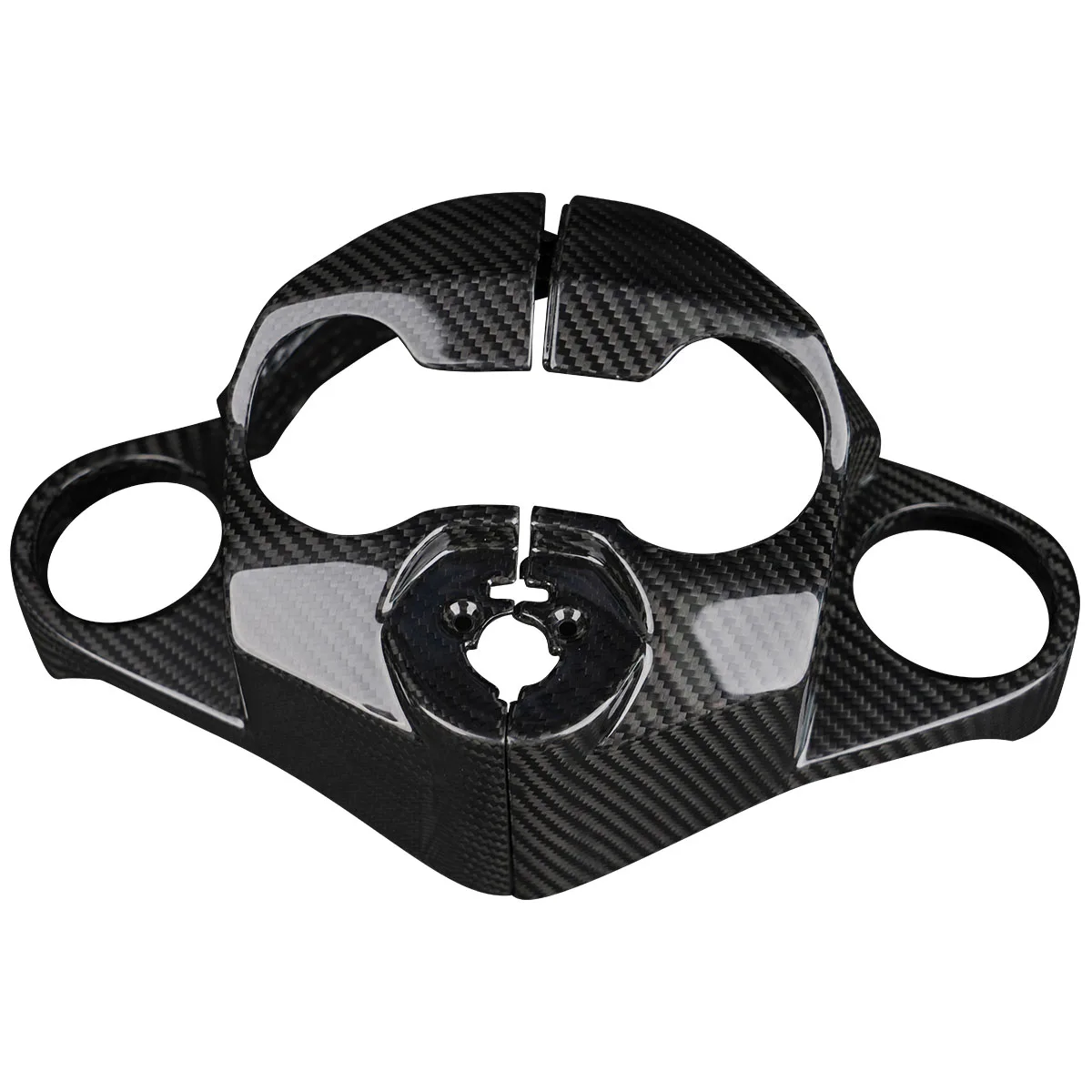 

3K Twill Glossy Carbon Fiber Key Cover Perfect Match For 2023+ For Harley Davidson Road Glide 121 Cubic Inch Engine Motorcycle