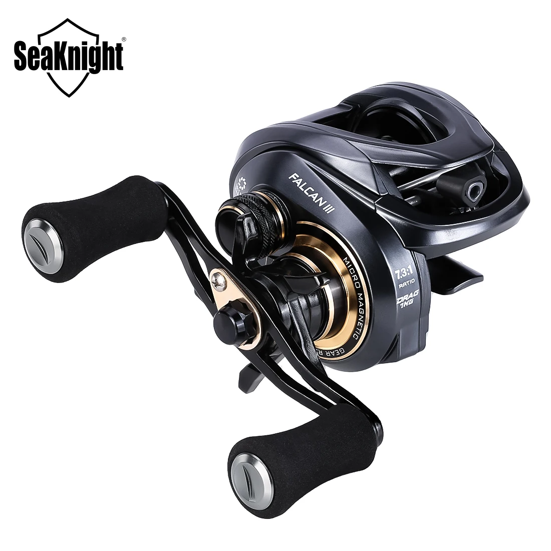 2023 SeaKnight Hot FALCON / FALCAN3 Series Baitcasting Ultra-Linght Reel 7.3:1 8.1:1  MAX Drag Power 18LB BaitCast Fishing Reel