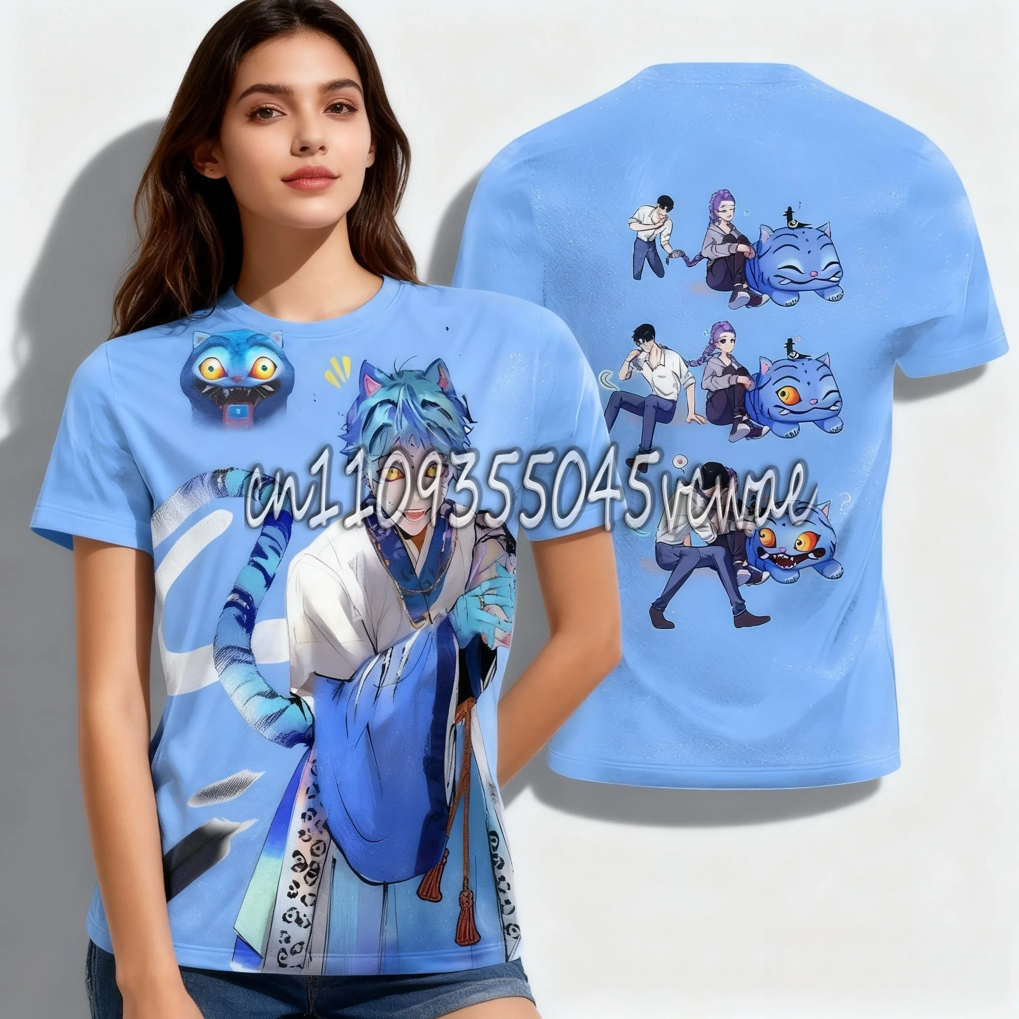 

Мужская бейсбольная футболка Hasbro Pregnant Men's Street Kpop Witcher Team Theme 3D для взрослых, летняя футболка, подарок 2026