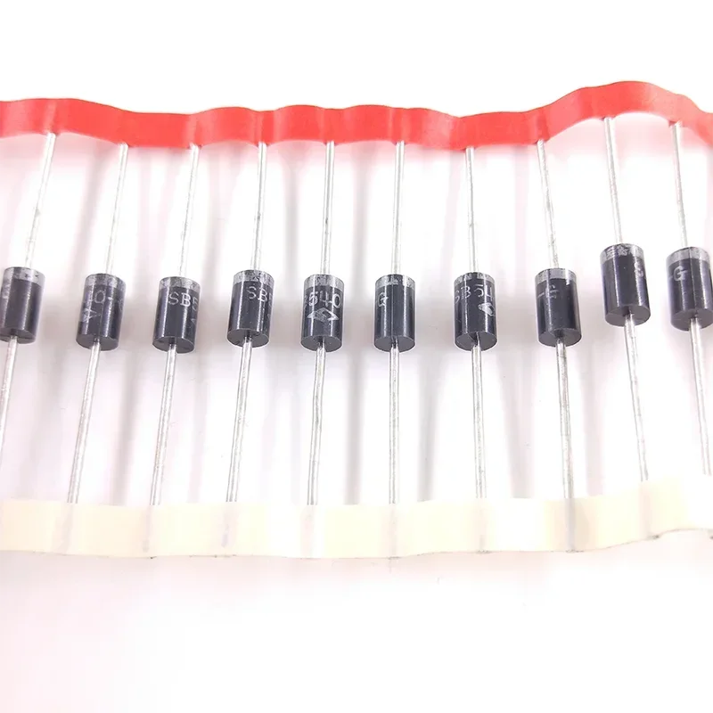 50PCS/LOT SB540-G Original DO-201AD 5A/40V DO-27