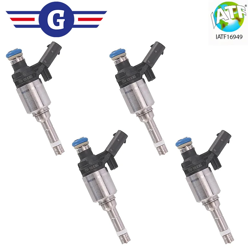 1/4PCS Fuel Injectors Nozzle for Volkswagen Passat CC GTI Beetle Tiguan Eos Jetta Passat Golf CCTA 2.0 2008-2018 06H906036G P S