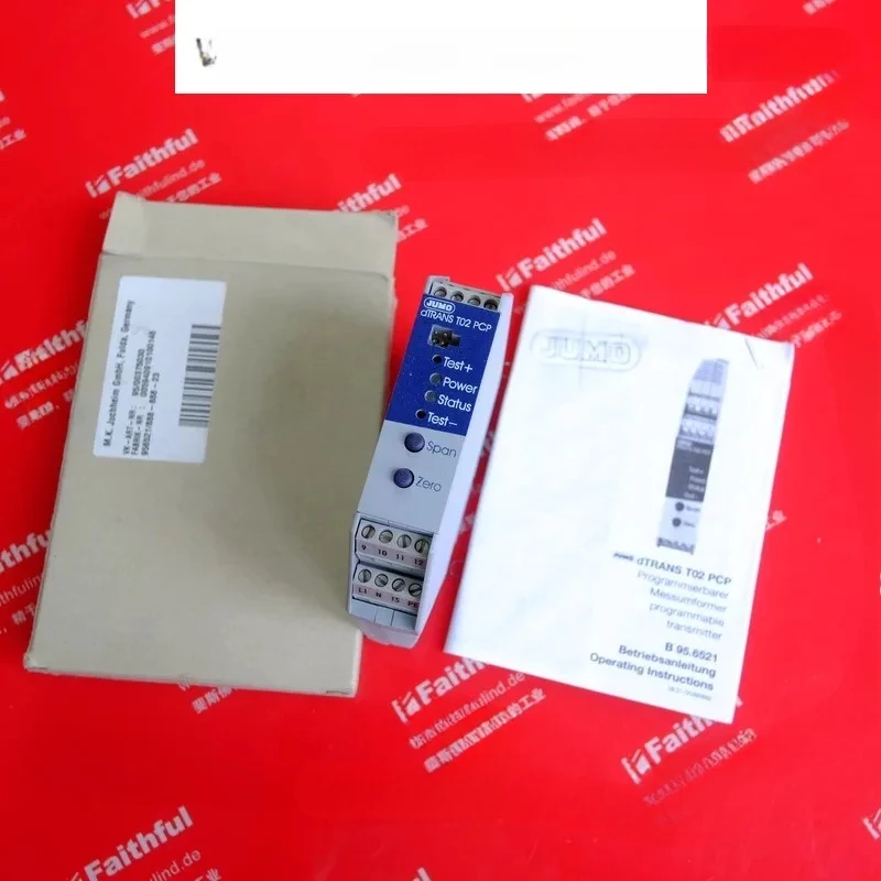 New JUMO 00375030 Temperature Signal Input Module 707021 956521/888-888-23 1PCS