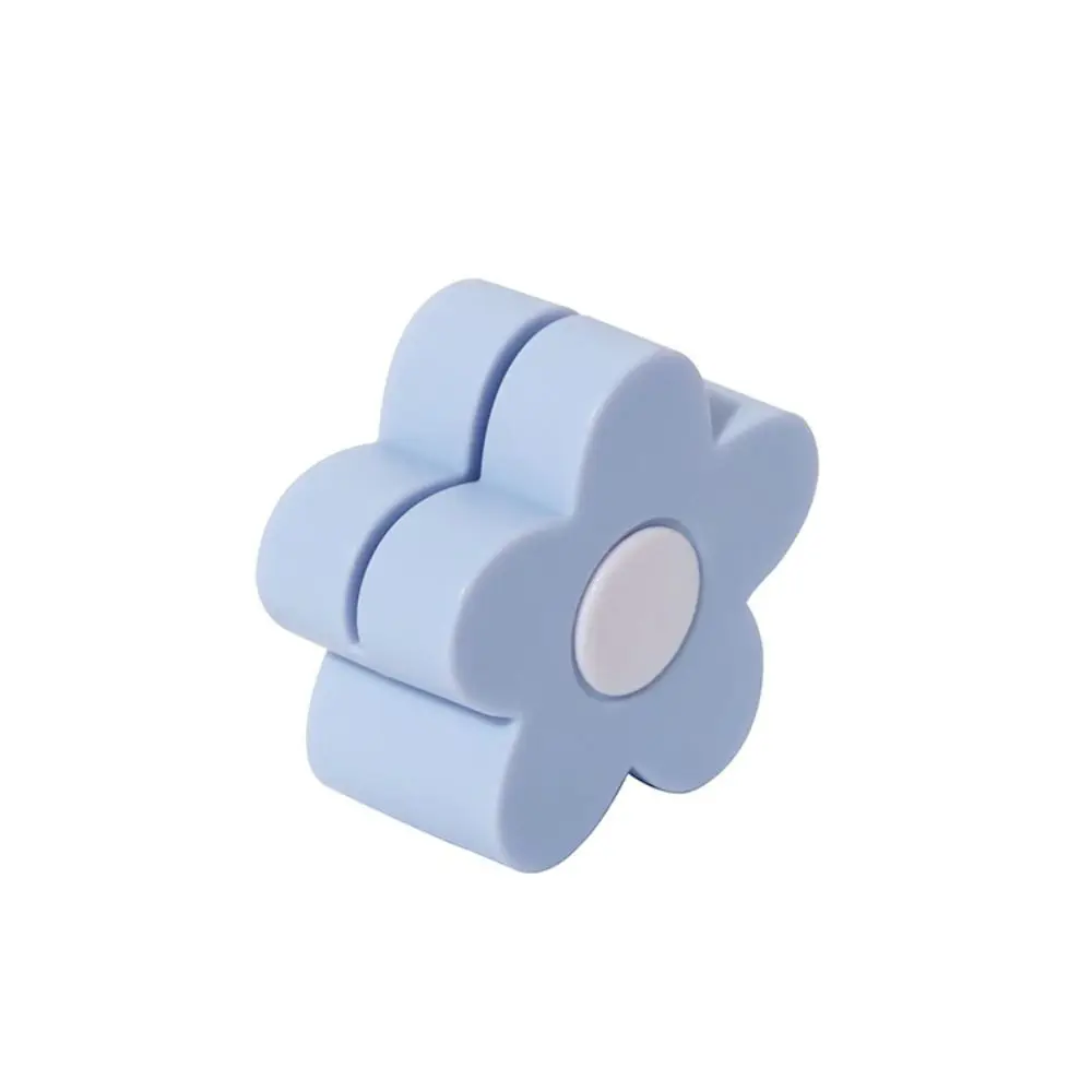 5PCS New 3D Flower Shape Flower Photo Clip Mini Stable Postcard Holder Multicolor Freestanding Business Card Holder Home Office