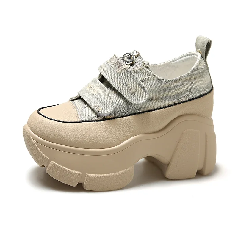 Shoes for Women 2023 High Quality Solid Women\'s Vulcanize Shoes Outdoor Women Sneakers Flat Heel Platform Sneakers Preppy