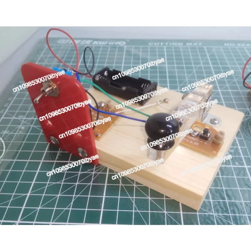 محطة راديو جهاز إرسال لاسلكي مورس كود محطة راديو لاسلكية من خلال جهاز الإرسال والاستقبال الجدار 2.4G #6