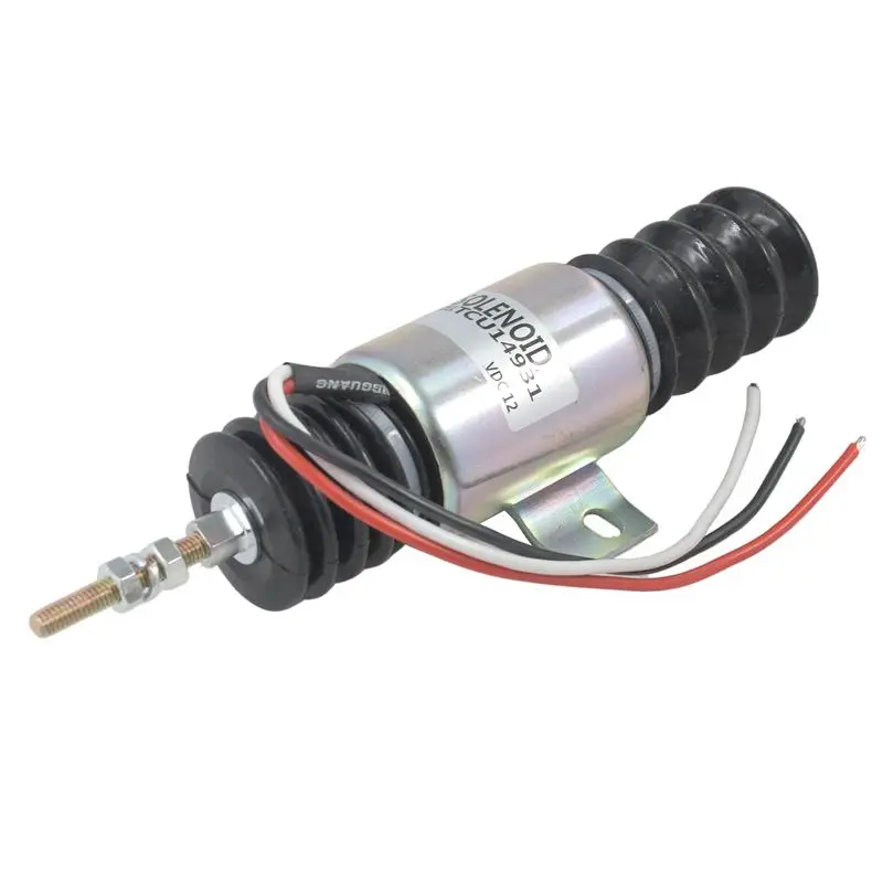 Fuel Shutoff Stop Solenoid Valve TCU1-4931 AM121994 SA-5189-12 12V Compatible with John Deere Front Mower F932 F935