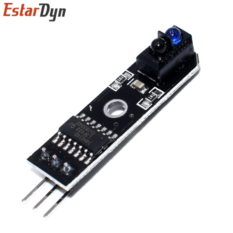 Sensor de seguimiento de línea infrarroja IR TCRT5000, prevención de obstáculos ANC para Arduino, módulo de trazado de 1 canal, AVR ARM PIC DC 5V
