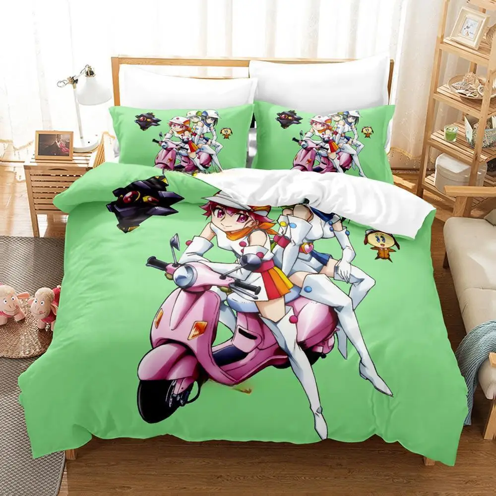 

Anime The Girl Who Leapt Through Space Bedding Set Duvetcover Bed Set Quilt Cover Pillowcase Comforter King Queen Size Boy Adult