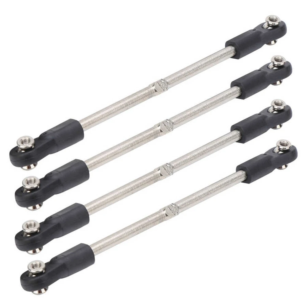 4Pcs Pull Rod Steering Servo Link Rod for 1/8 Buggy Truck RC Car(Kyosho Hobao Arrma Kraton RedCat),C