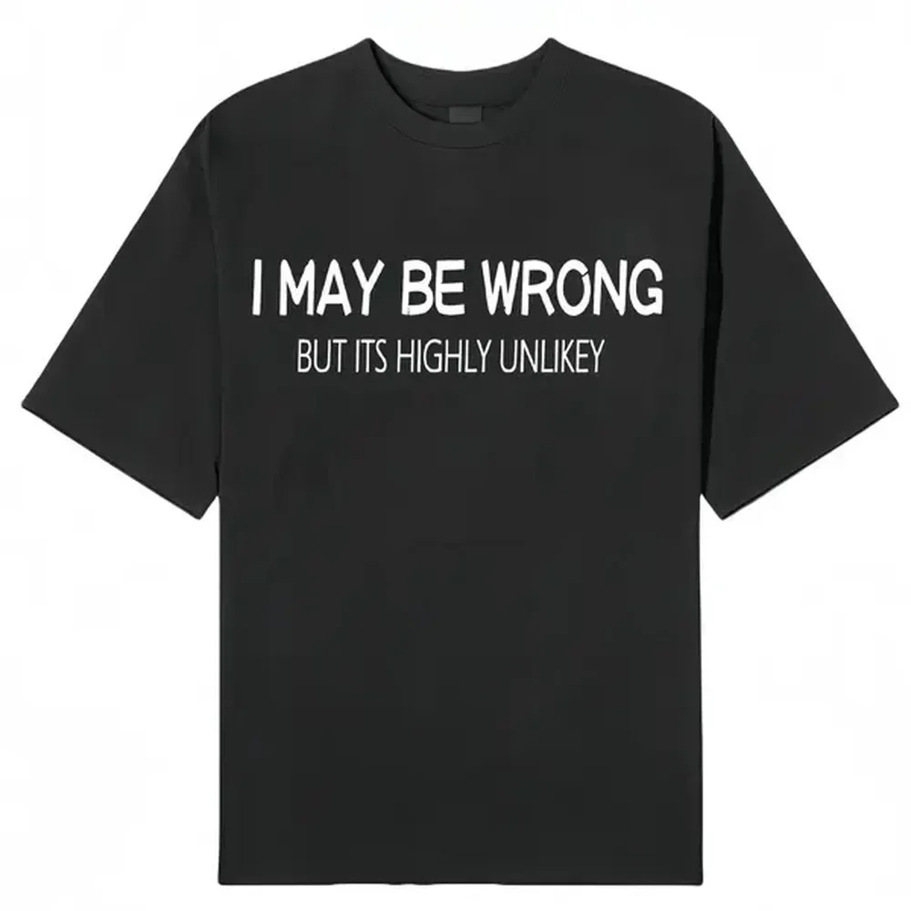 Men's Funny Quote Slogan T-Shirt, Casual Slim-Fit Short-Sleeve Crewneck, Lightweight Polyester-Cotton Blend for Summer Wear, Funny Quote Slogan Men's Short-Sleeve T-Shirts, Loose, Tops, Tshirt, Street Style, Shortsleeve, Menswear, Crew Neck, Funny, Embarr