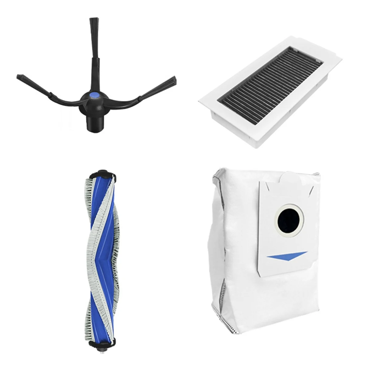 Для DEEBOOT X5 OMNI/X5 PRO запасные части, аксессуары, основная боковая щетка, фильтр Hepa, швабра, тканевый мешок для пыли