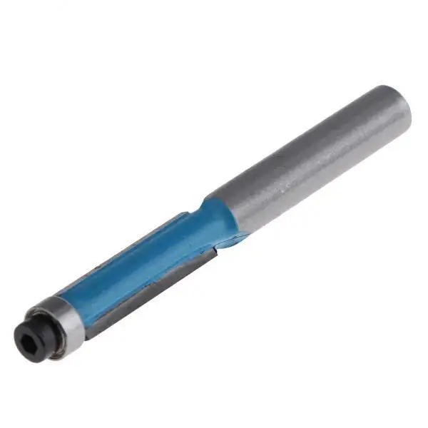 Bearing Flush Trim Router Bit Professional Alloy Double Flute Cutter Smooth Finish for Router for Wood