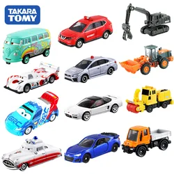 TAKARATOMYTOMICA  children mining machine sightseeing bus toy alloy car collection,Kids Room Decor Xmas Gift Toys for Baby Boys