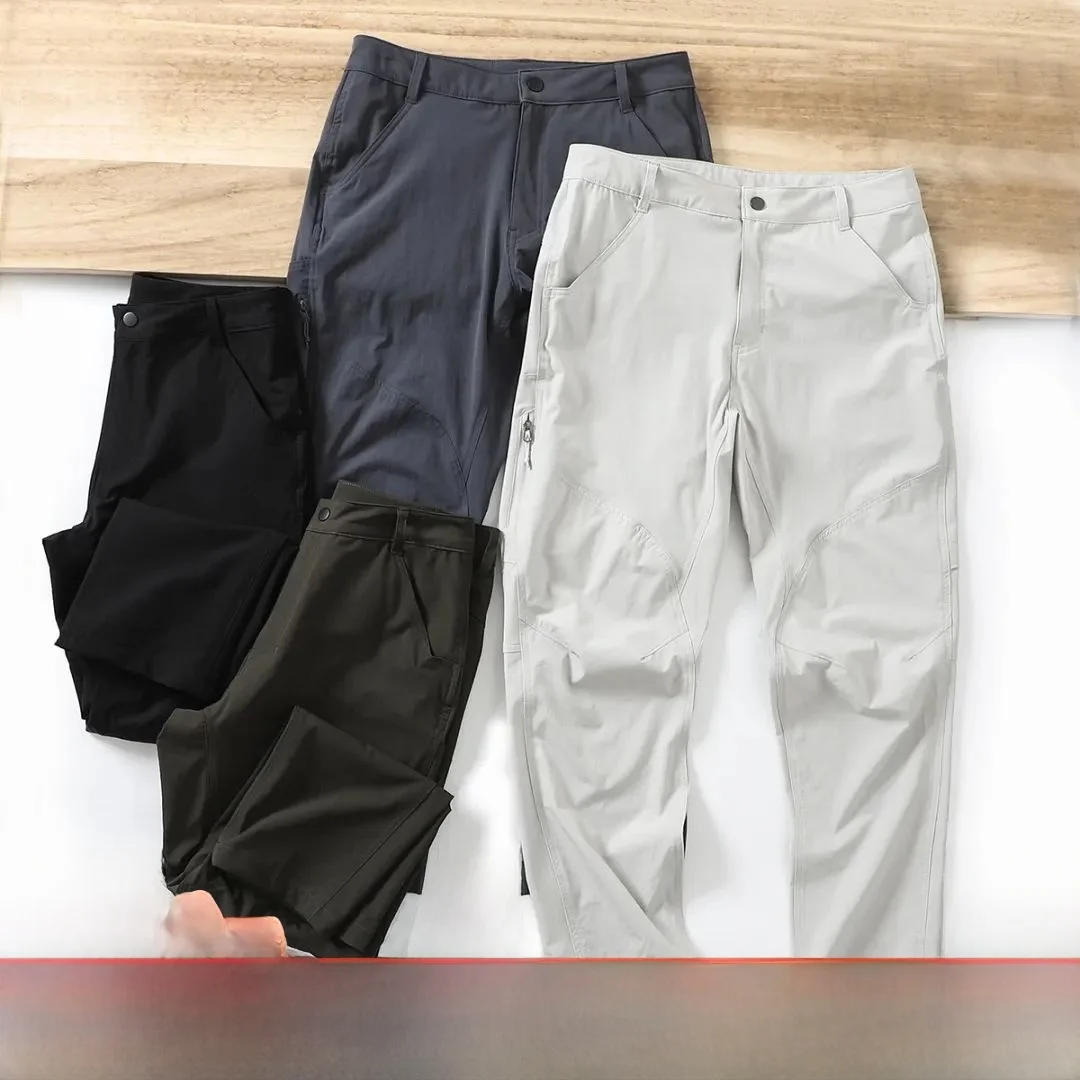 

Men's Casual Pants Outdoor Elastic 3D Tailoring Tactical Series Qui Dry Breathable Stretchable Leisure Trousers
