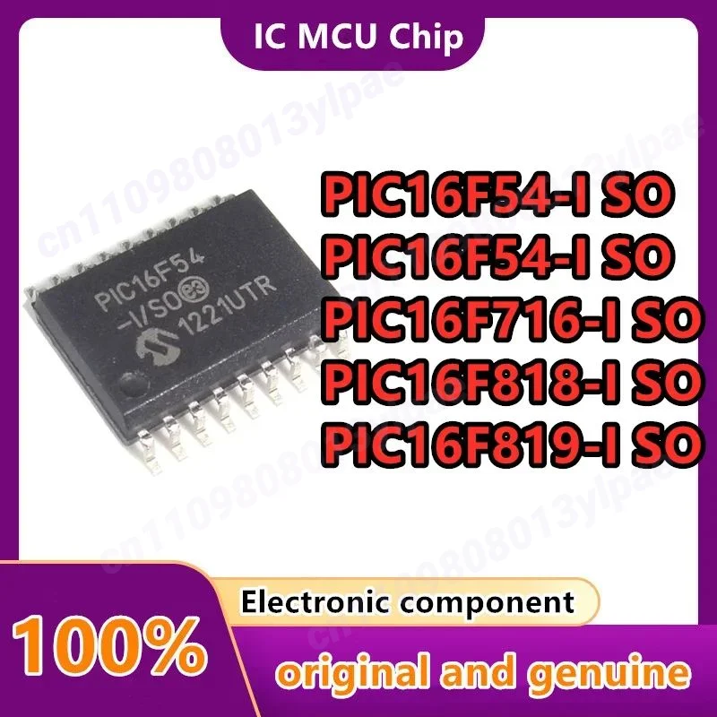 

10 шт./лот PIC16F54-I/SO PIC16F88 PIC16F716 PIC16F818 PIC16F819 PIC16F54 PIC16F IC MCU чип SOP18