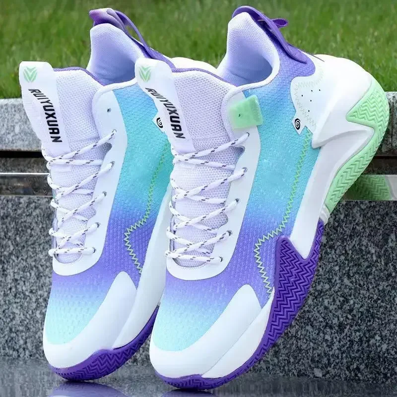 Men's Basketball Shoes Professional Breathable Athletic Sneakers Outdoor Trainers Sport Footwear for Couples Male Zapatos Hombre