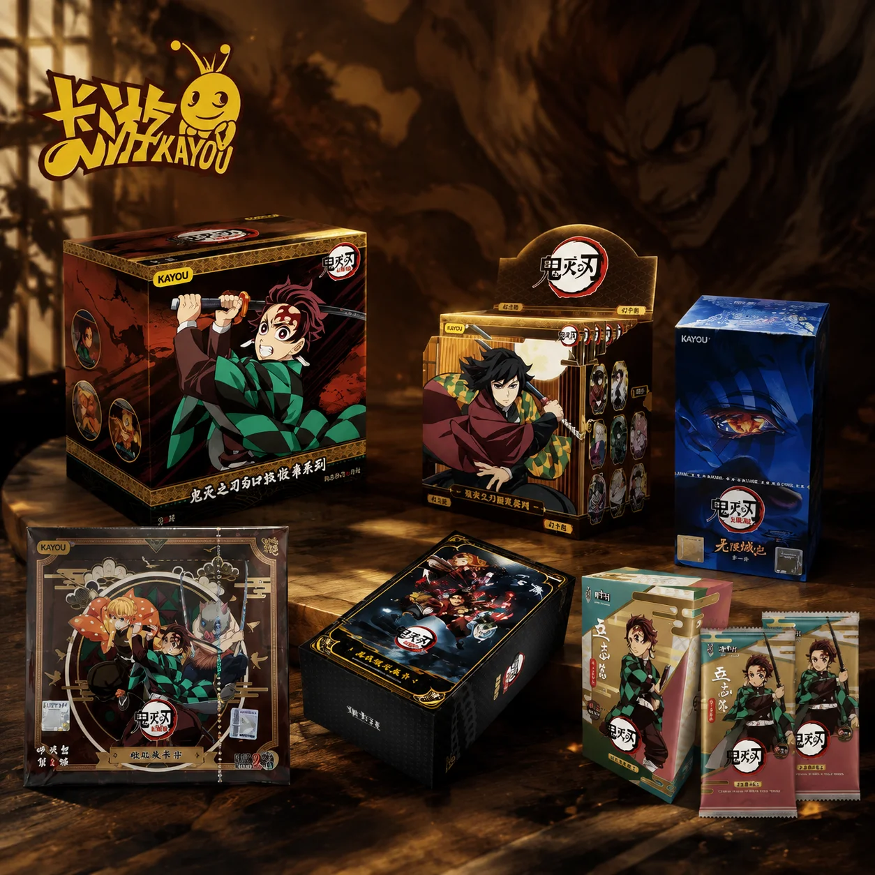 Kayou Demon Slayer Kimetsu No Yaiba Dawn Collection Volume Cards Authentic Anime Merchandise Tanjiro Nezuko Trading Cards