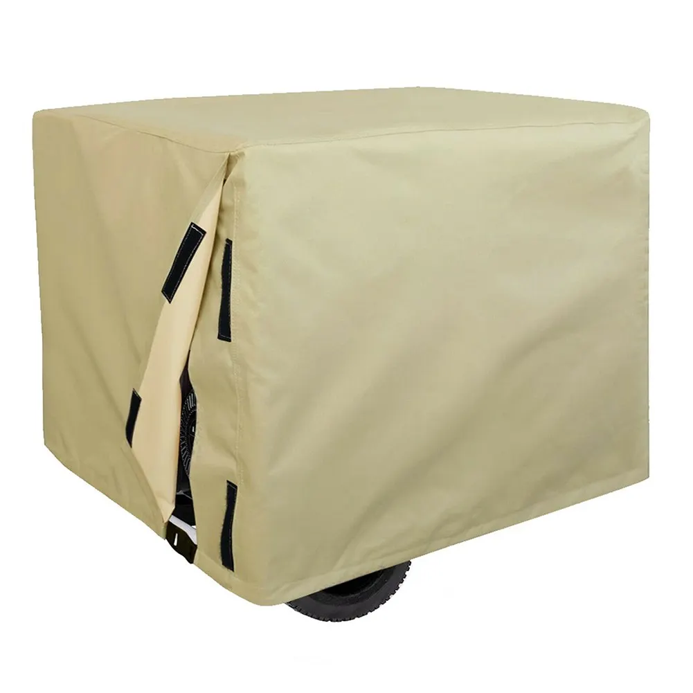 Outdoor Portable Generator Cover Generator Overlay Rain Protective 38x28x30 Inches 600D Oxford Dust Waterproof