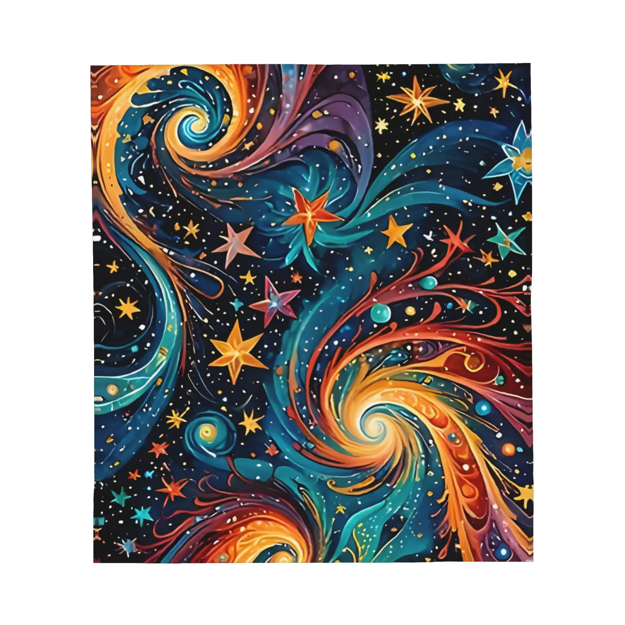 1PC Sparkling Dancing Star Winter Blankets for Adults Bedding Home Interior Sofa Knee