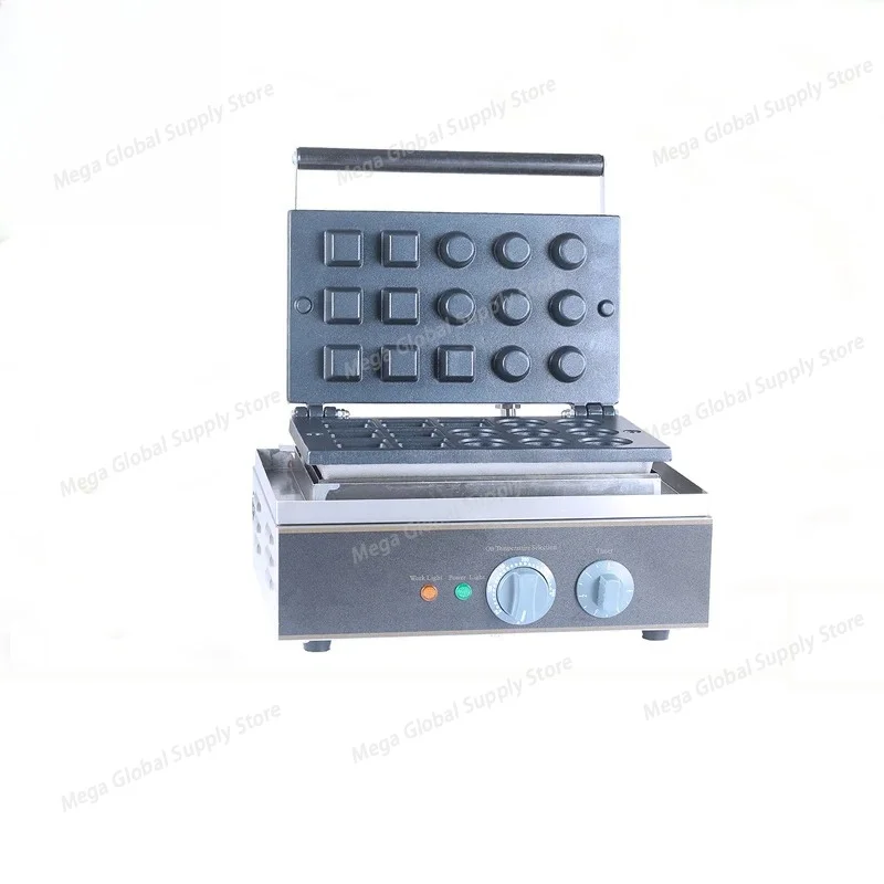 

Commercial Nonstick 110v 220v Electric 15pcs Mini Round Pastry Tart Tartlet Pie Shell Machine Maker Iron