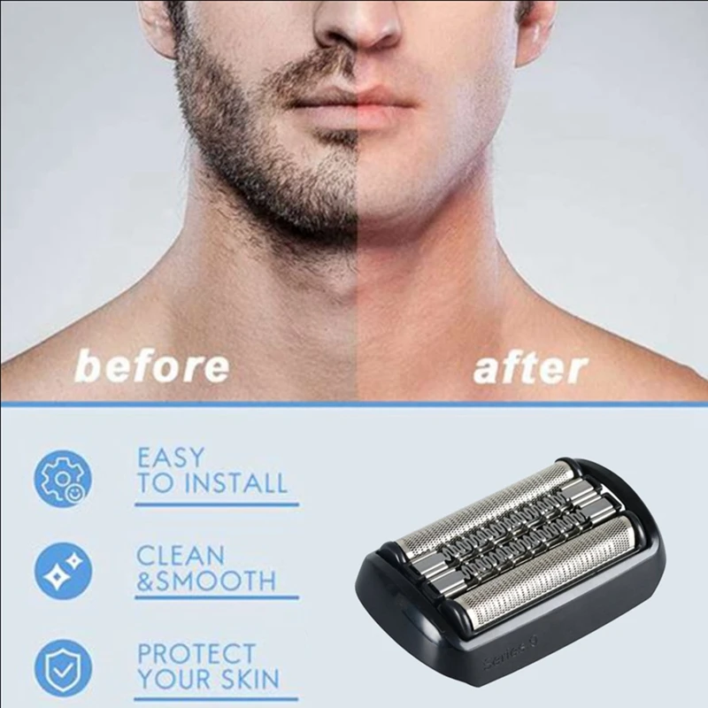 Shaver Head Replacement For Braun 90B 92B Electric Shaver Series 9 Shaving Machines Shaver Blade