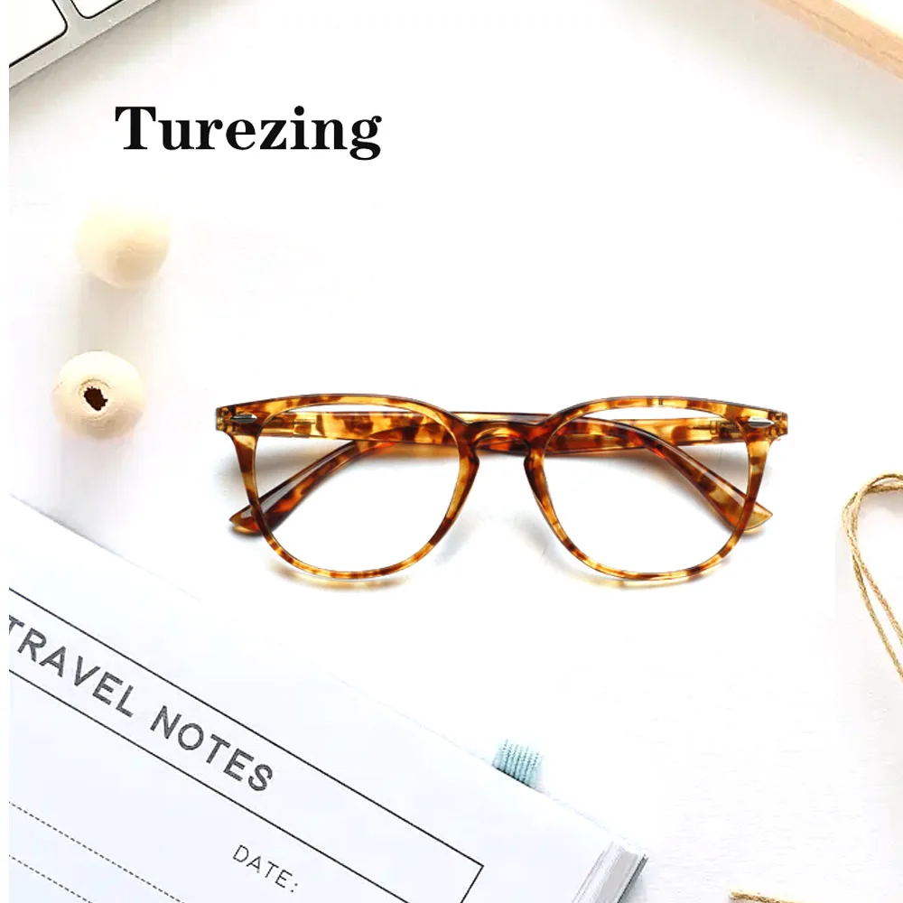 TUREZING Reading Glasses for Women Men Ladies HD Round Prescription Glasses Refractive Lenses Fashionable And Comfortable Office