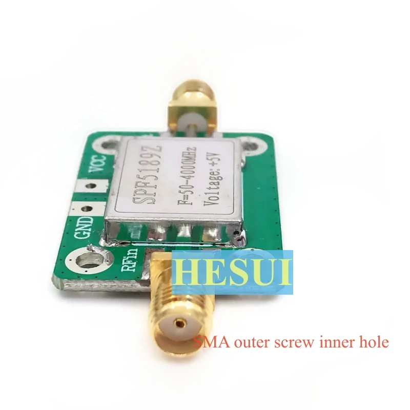 SPF5189 50MHz-4000MHz 4GHz 0.6dB LNA Microwave RF broadband low noise high frequency Amplifier Module Board