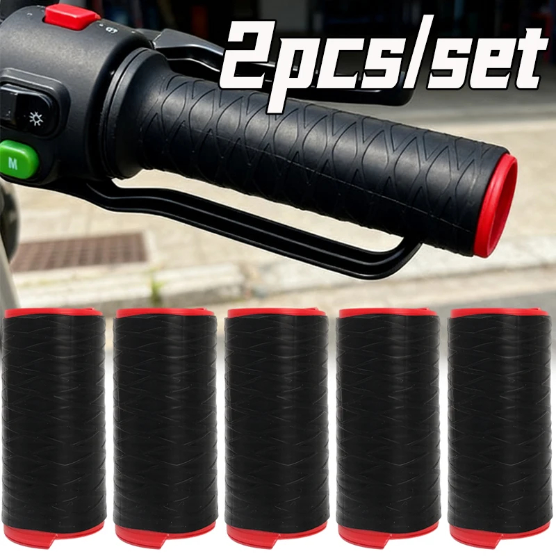 العالمي المضادة للانزلاق سيليكون دراجة نارية تحويل ركوب والعتاد الغطاء الواقي سحب التدريجي دراجة نارية المضادة للانزلاق غطاء المقود #1