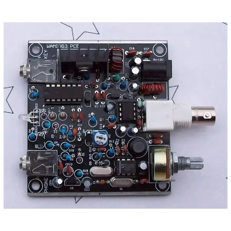 Frog-Radio amateur à ondes courtes, kit ultime V3, radio Qrp, télégraphe Cw Transcsec, radio 7.023, durable, facile à installer