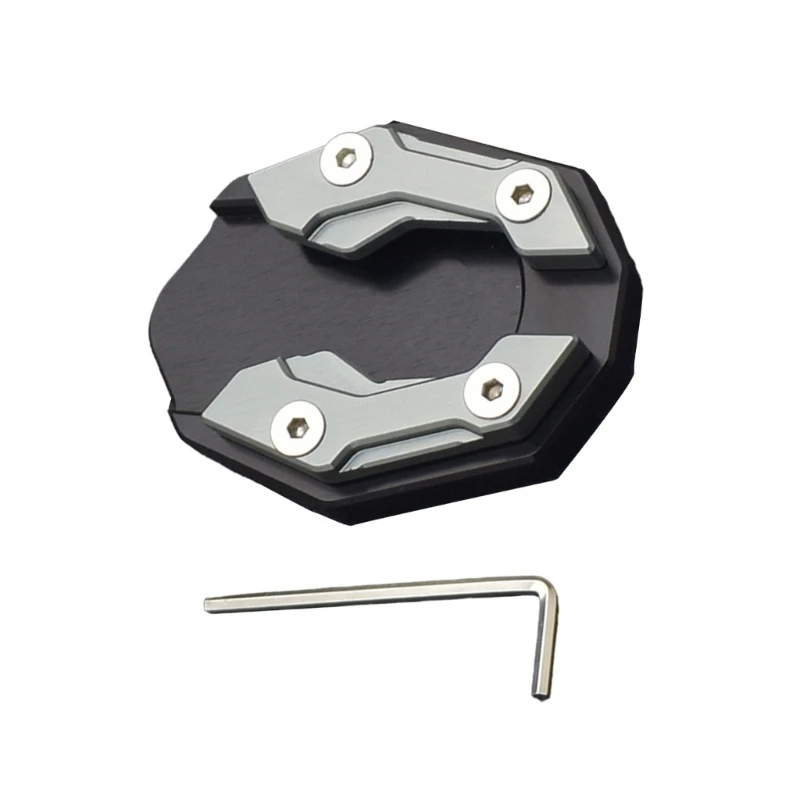 Kickstand Plate for NAMX155 Metal Motorcycle Foot Side Stand Cover with Wrench