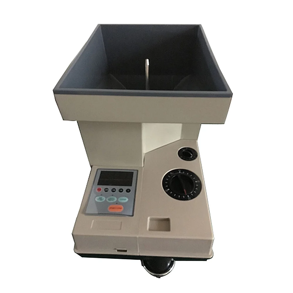 110V/220V Electronic Coin Counter English version Coin Counting machine 1-9999 Preset range Coin Sorter