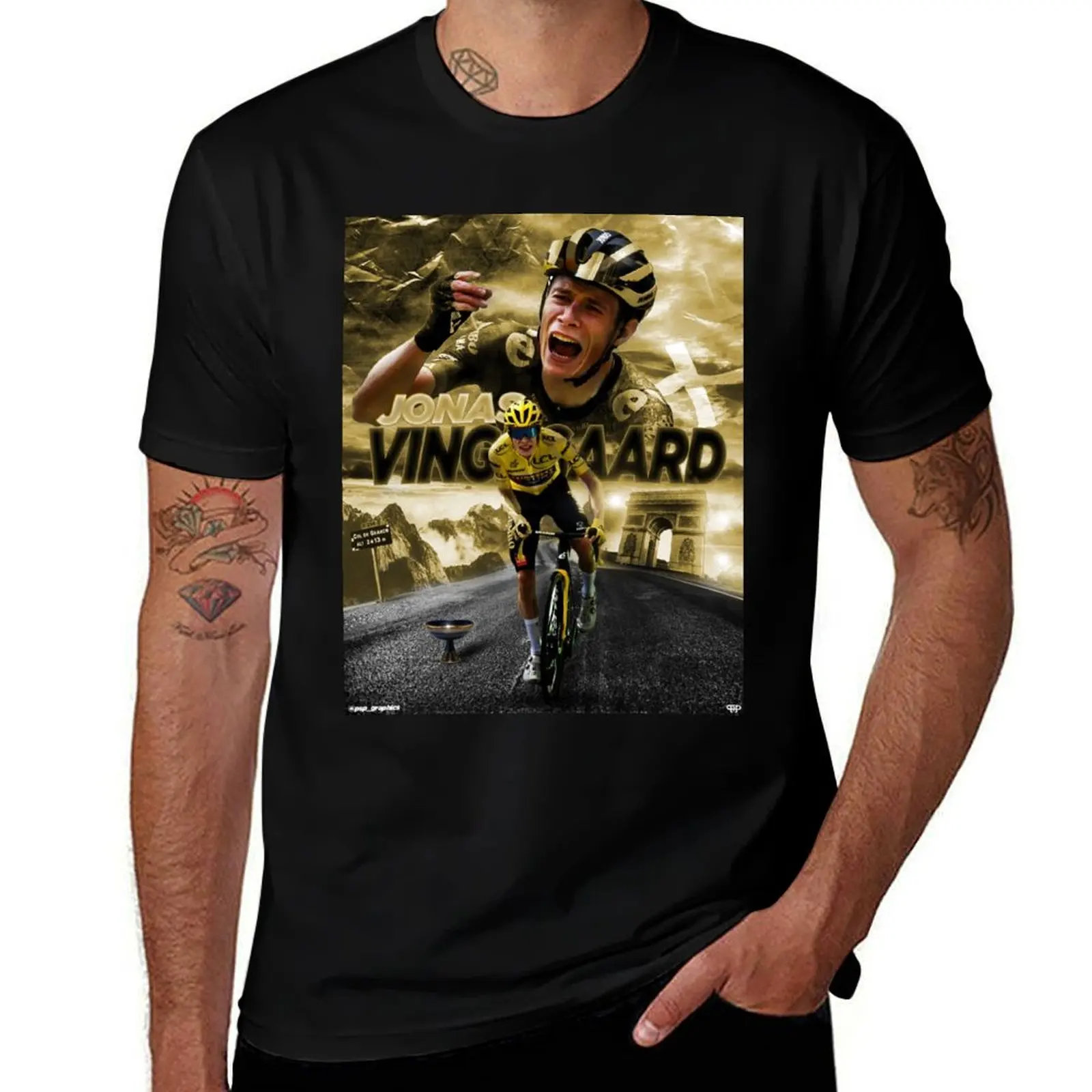 JONAS VINGEGAARD - TDF 2022 T-Shirt man t shirts for men casual T-Shirt