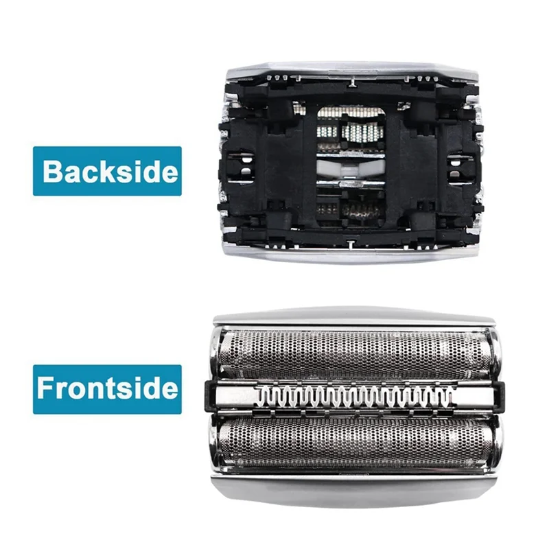 Cabezal de repuesto para afeitadoras eléctricas con cepillo limpio para Braun 52S 5 Series 5020S 5030S 5040S 5050S 5070Cc 5090Cc 5020 Etc.