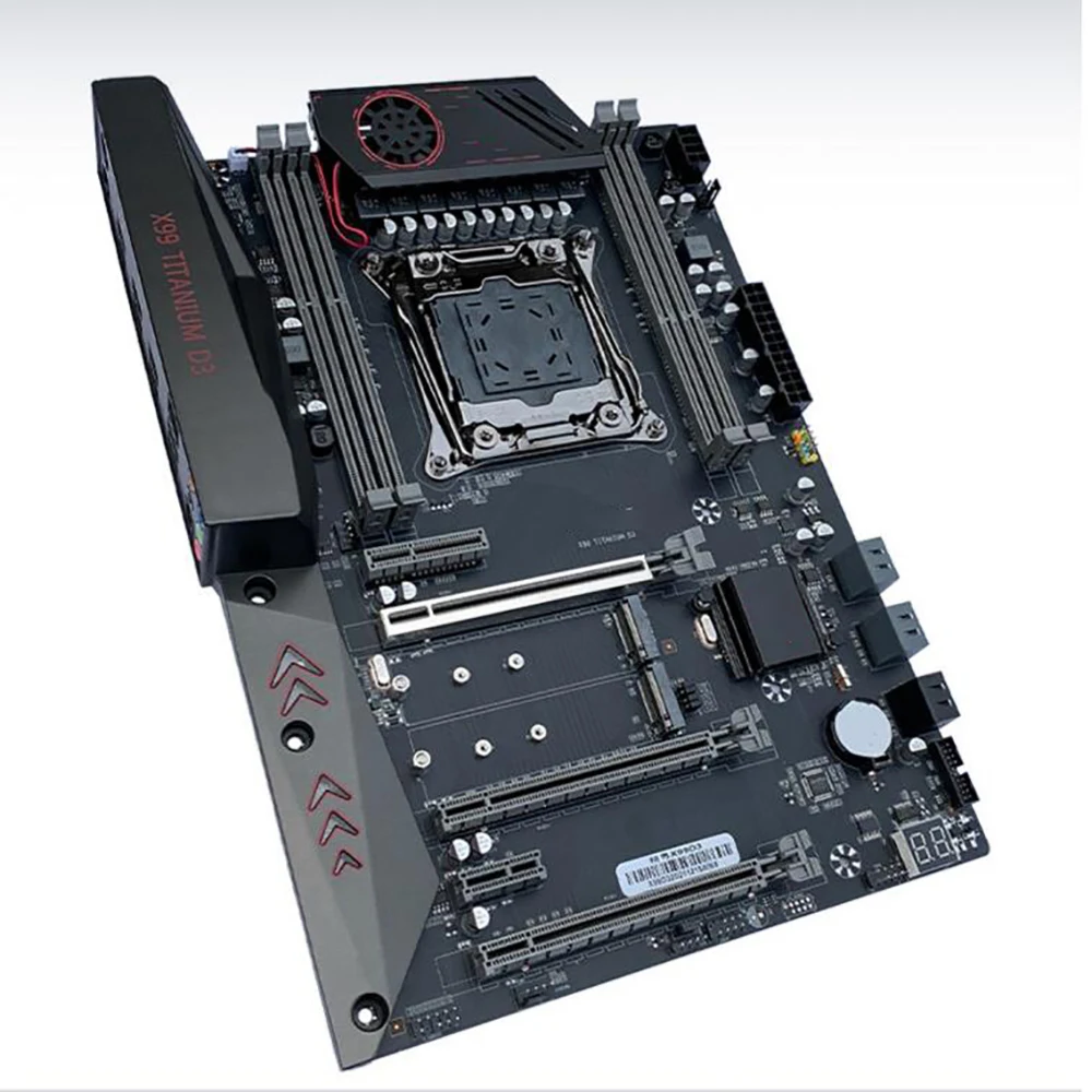 X99 для JGINYUE X99M TITANIUM D3 LGA 2011-3 DDR3 256G ATX настольная материнская плата высокого качества быстрая доставка