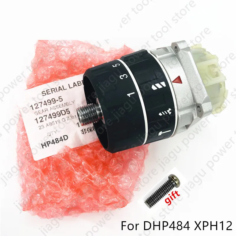 

Gear assembly 127499-5 Replace For Makita DHP484 HP484D DHP484Z XPH12 Gear Box 123953-7 126729-1 123736-5