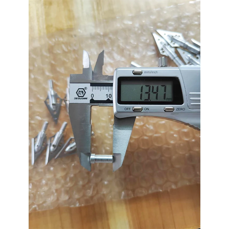 50 Stück Bogenschießen-Aluminium-Einsätze für O.D.6mm I.D.5mm Aluminium-Pfeilschaft-Schießzubehör – Detail 4